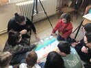 Atelier stop-motion avec Louise Duneton à l'école Folgalvez à Locquirec