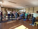Atelier danse avec Manou de la Cie Arcosm à l'école de Kérénot à Plougasnou