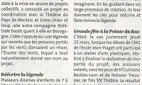 Le Télégramme, lundi 29 mars 2021
