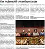 Article du Télégramme (06.04.20) par Jacqueline Ledoux
